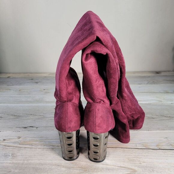 Carlos by Carlos Santana Quantum Over-the-Knee Boots Sz 7.5M - Picture 6 of 13